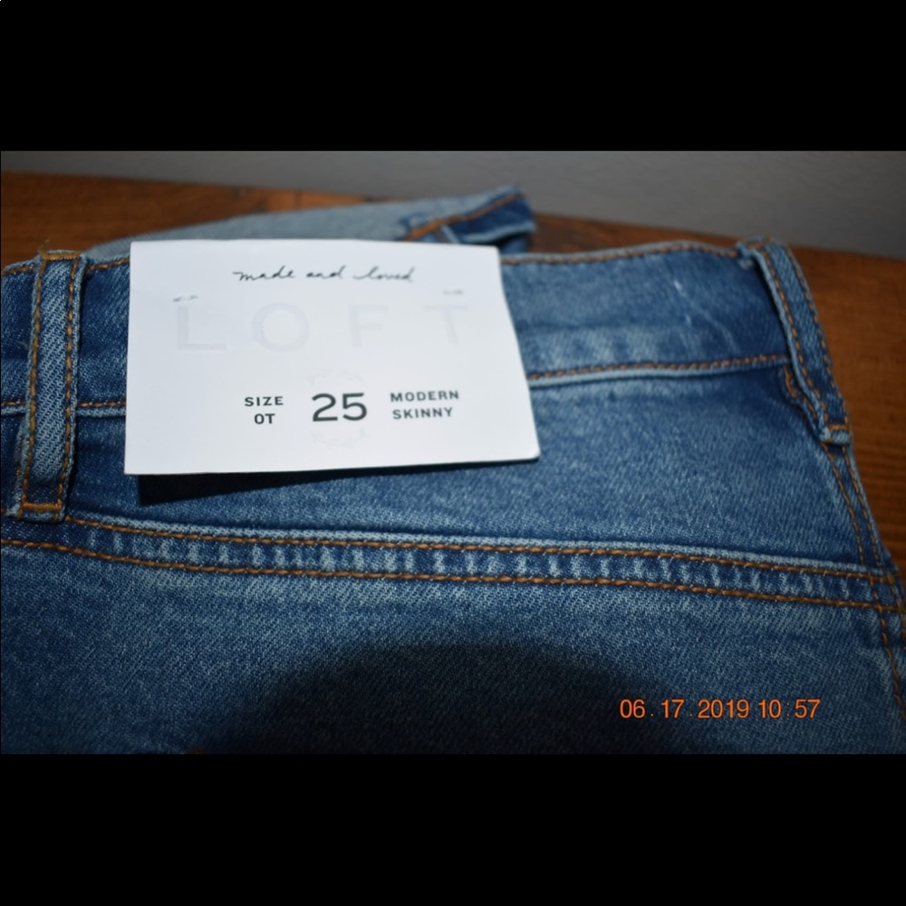 The LOFT jeans